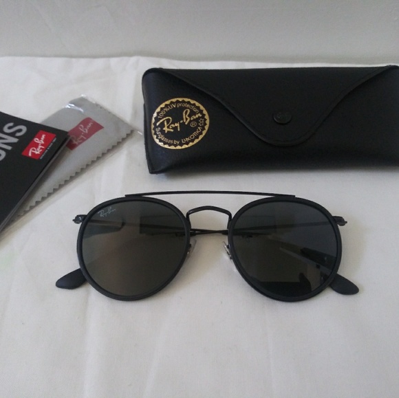 Ray-Ban Double Bridge Rounds - Picture 3 of 9